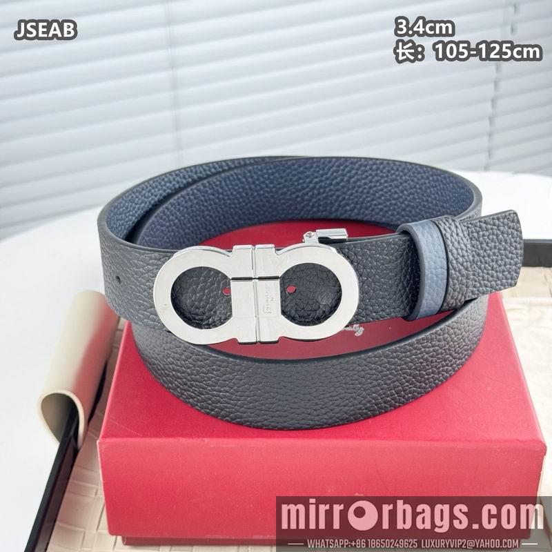 Ferragamo belt 34mmX105-125cm 8L10