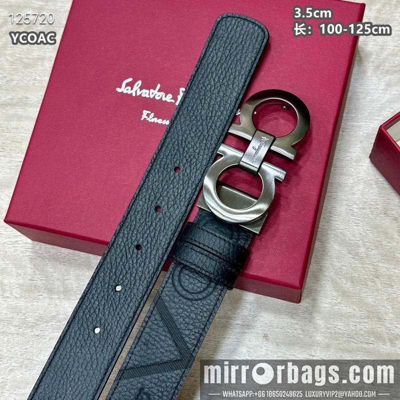 Ferragamo belt 35mmX100-125cm 8L34