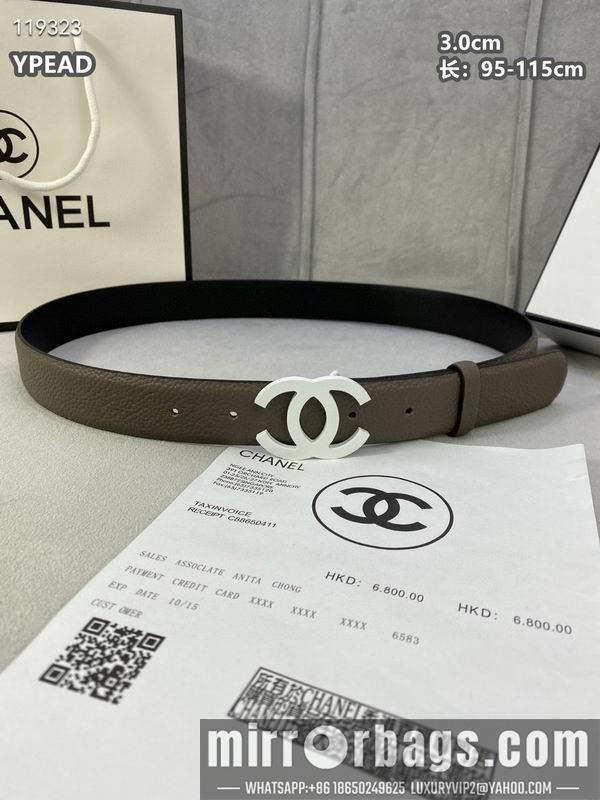 Chanel belt 30mmX95-115cm 8L040801