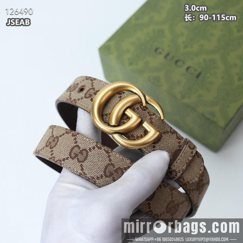 Gucci belt 30mmX90-115cm 8L04