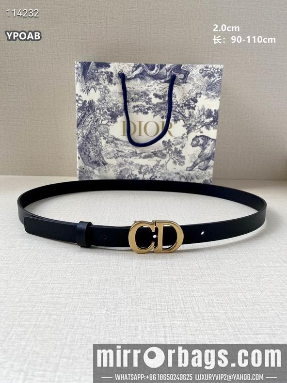 Dior Belt 20mmX90-110cm 8L03