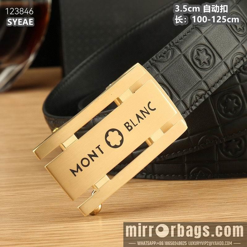 Montlanc belt 35mmX100-125cm 8L55