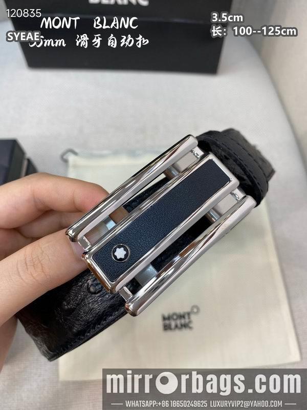 Montblanc belt 自动扣 35mmX100-125cm 8L072015