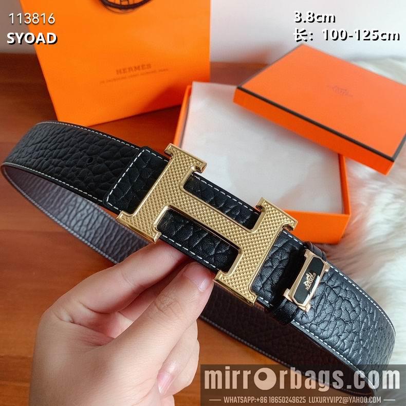 Hermes belt 38mmX100-125cm 8L082509