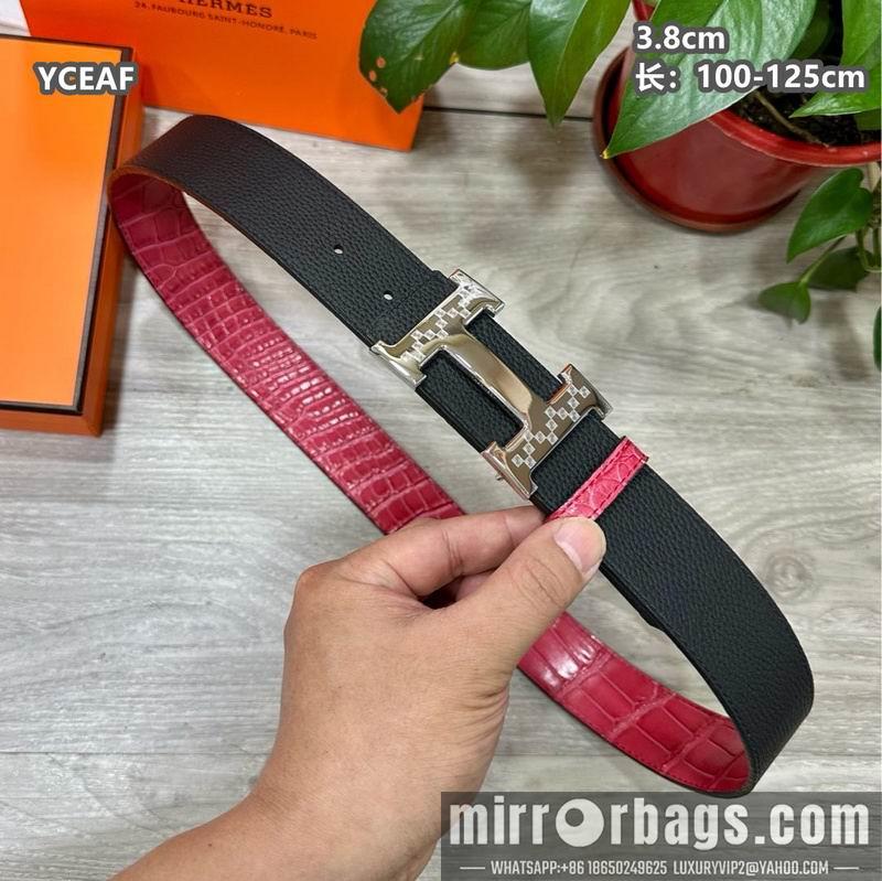 Hermes belt 38mmX100-125cm 8L60