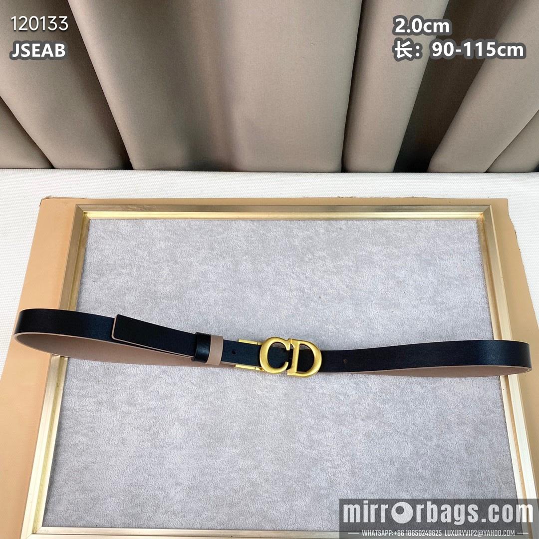 Dior belt 20mmX90-115cm 8L072001
