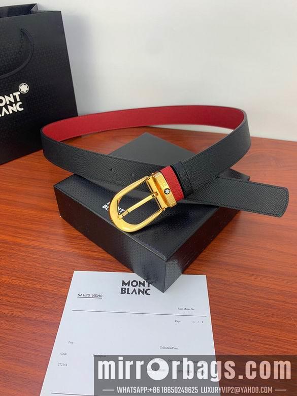 Montblanc Belt 34mmX95-125CM 7D13