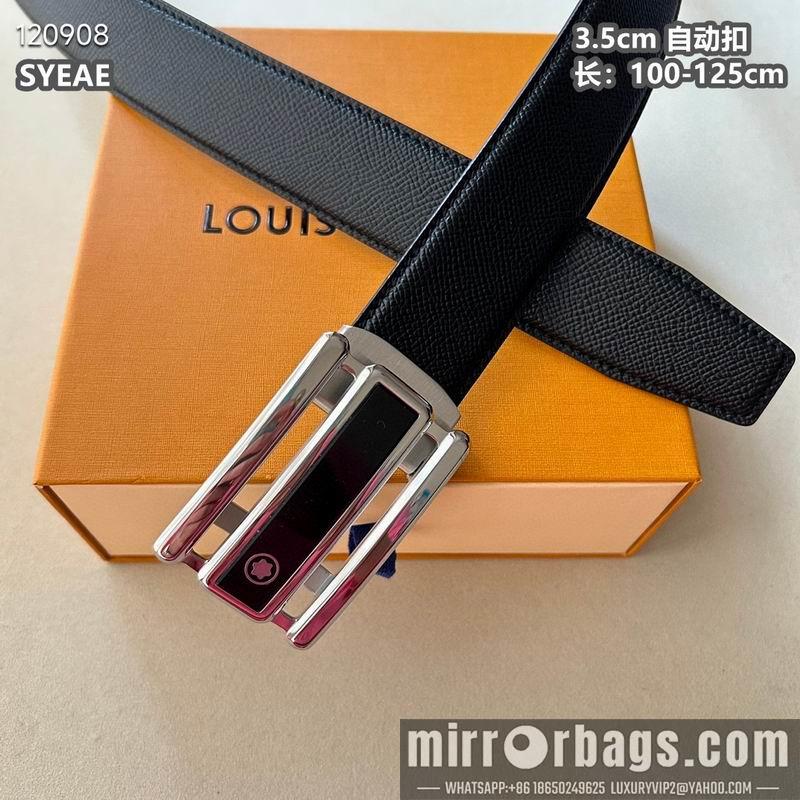 Montblanc belt 自动扣 35mmX100-125cm 8L072005