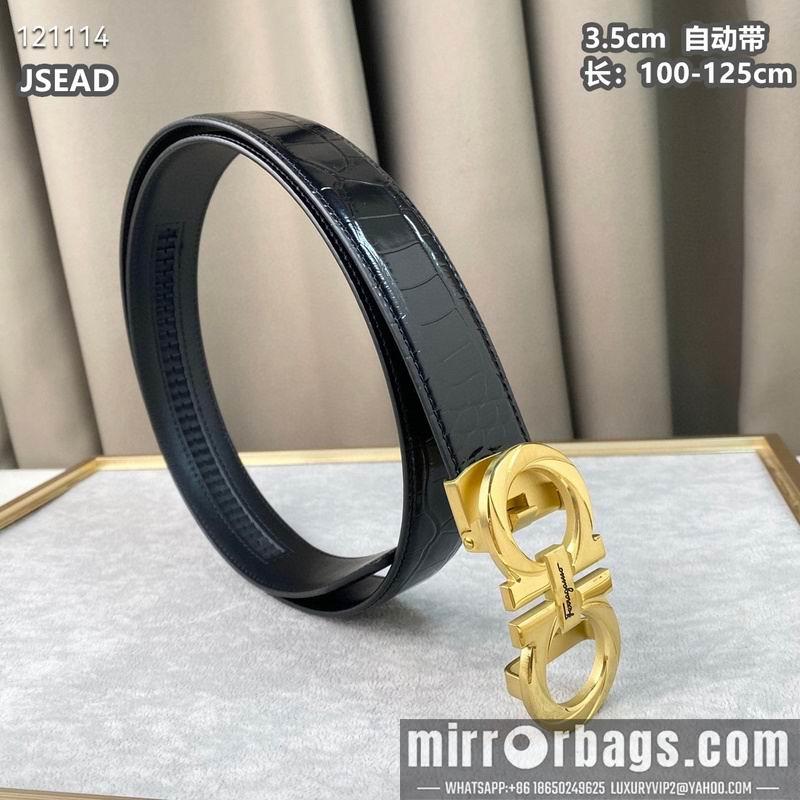 Ferragamo belt 35mmX100-125cm 8L63