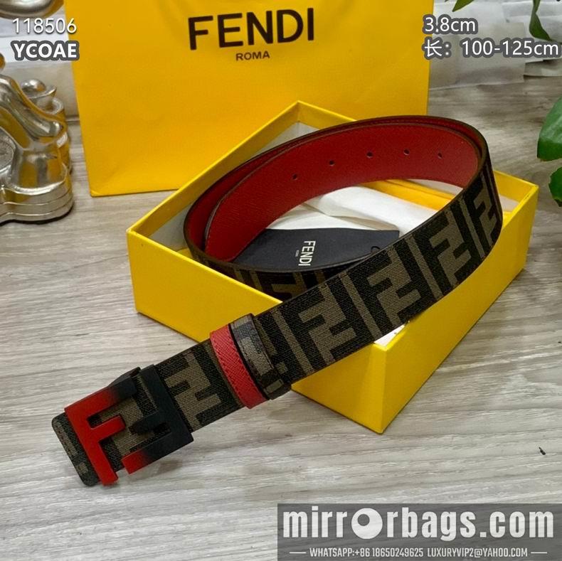 Fendi belt 38mmX100-125cm 8L01
