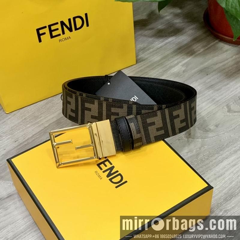 Fendi belt 40mmX95-125cm 7D70