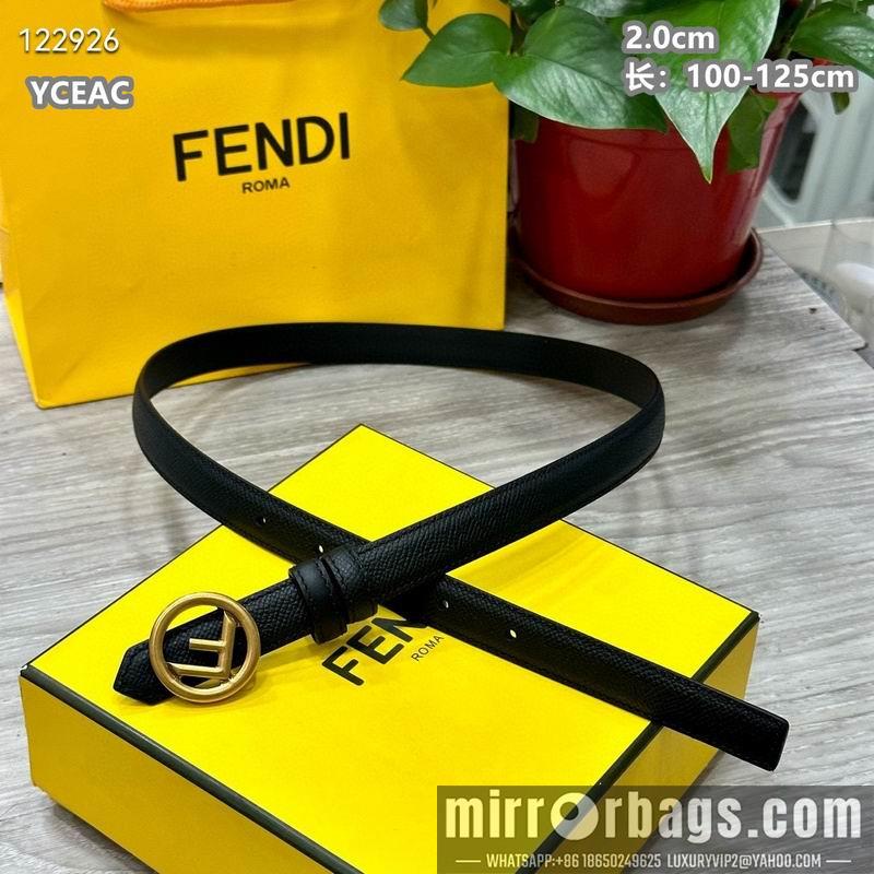 Fendi belt 20mmX100-125cm 8L22