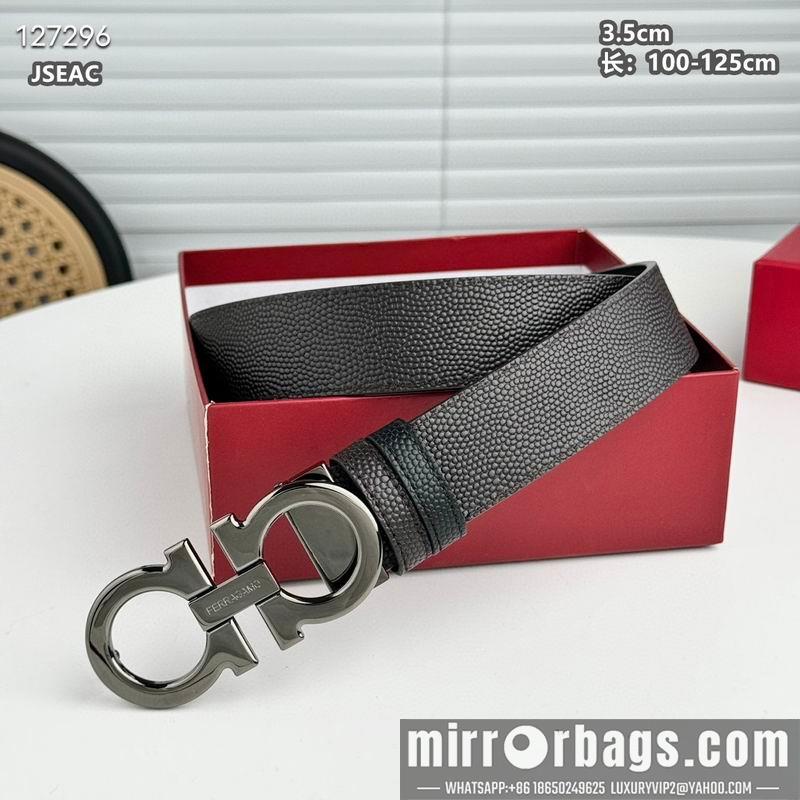 Ferragamo belt 35mmX100-125cm 8L86