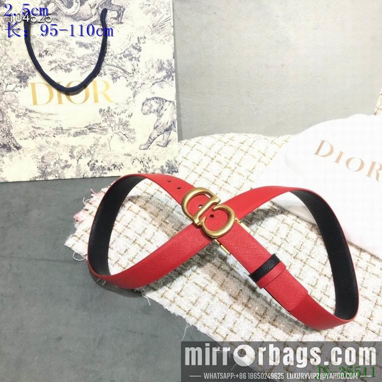 Dior Belt 25mmX95-110cm 8L01