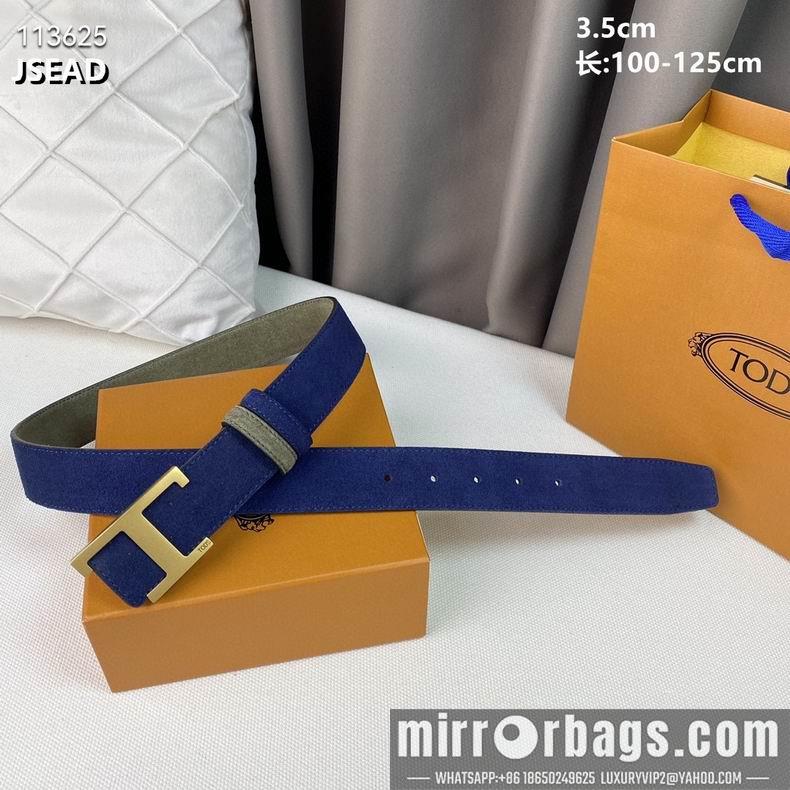 Tod's belt 35mmX100-125cm 8L082504