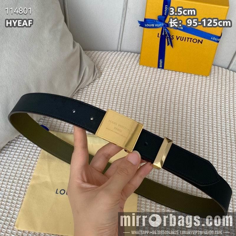 LV belt 35mmX95-125cm 8L03