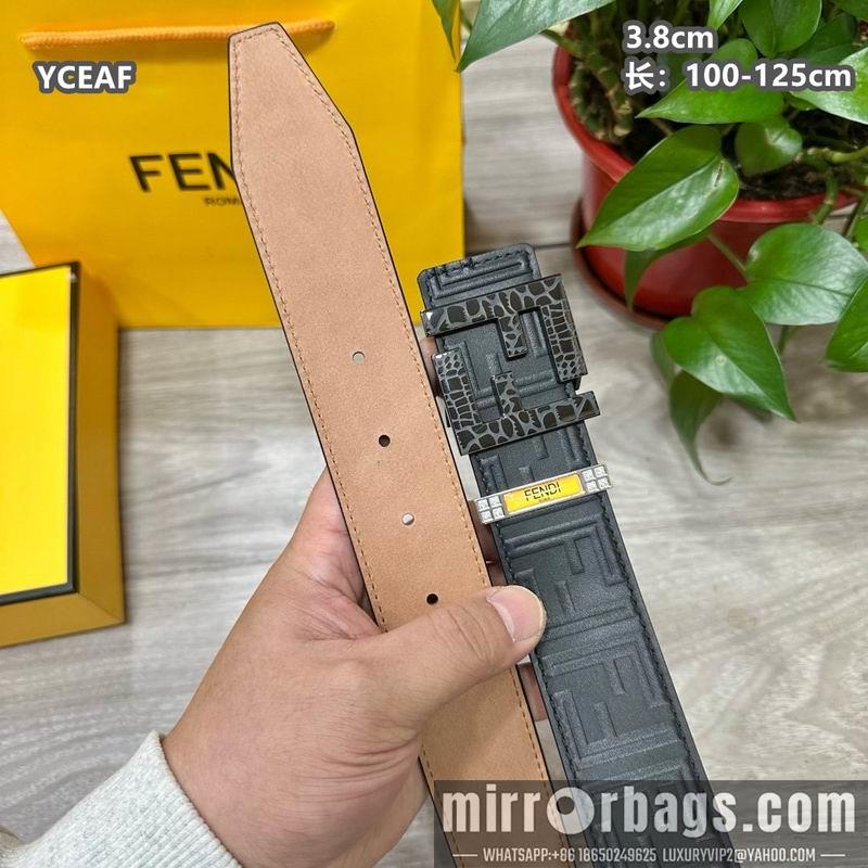 Fendi belt 38mmX100-125cm 8L29