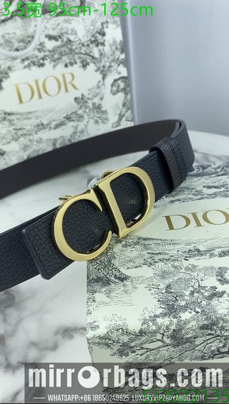 Dior belt 35mmX95-125cm 7D01