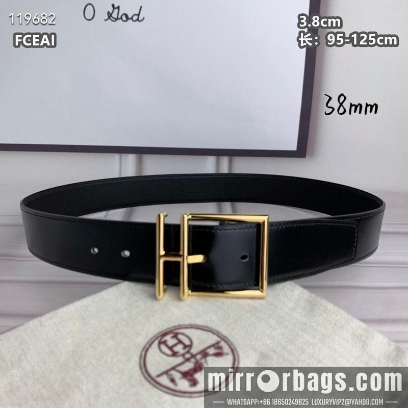 Hermes belt 38mmX95-125cm 8L040802