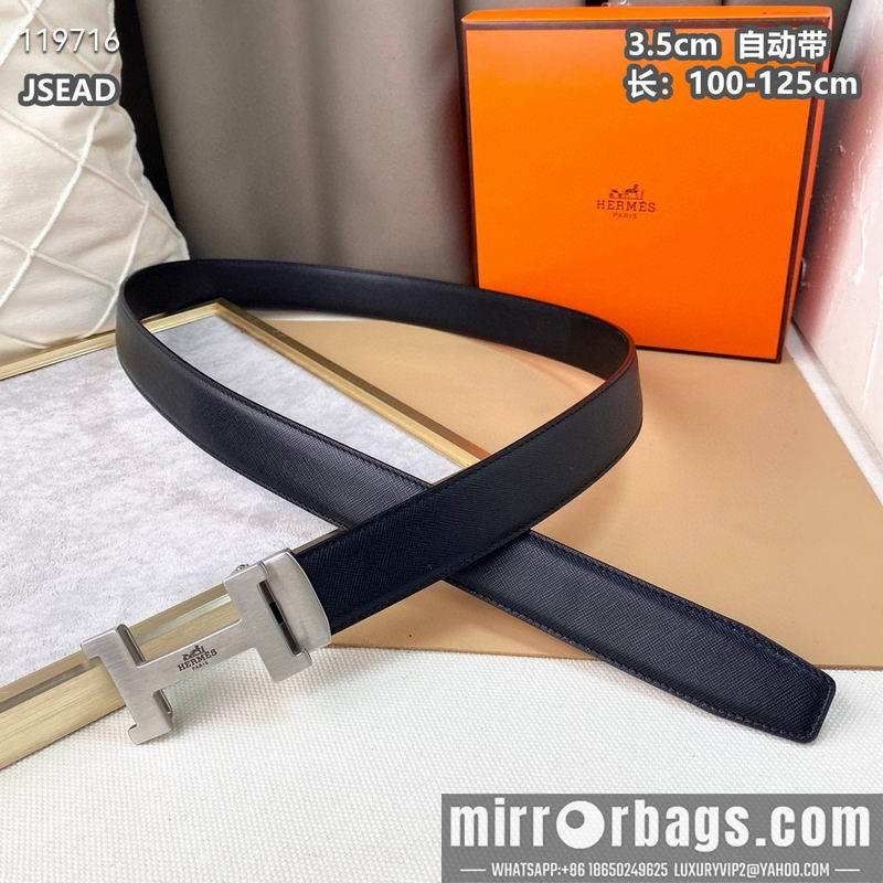 Hermes belt 自动带35mmX100-125cm 8L040802