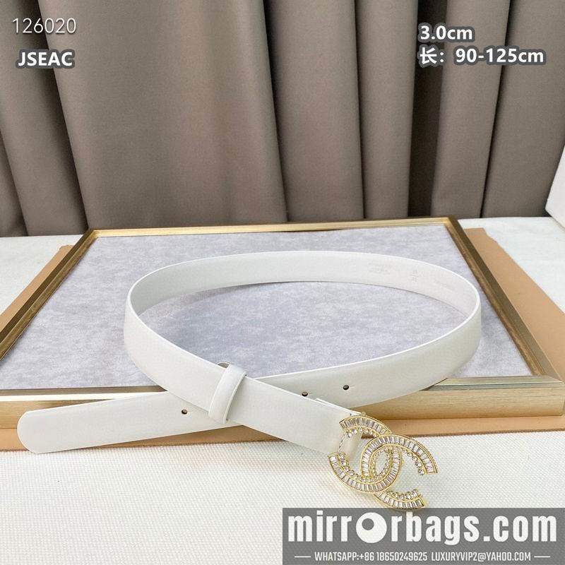 Chanel belt 30mmX90-125cm 8L17