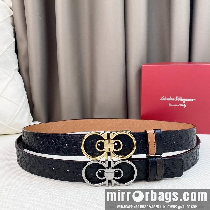 Ferragamo belt 35mmX95-125cm 7D17