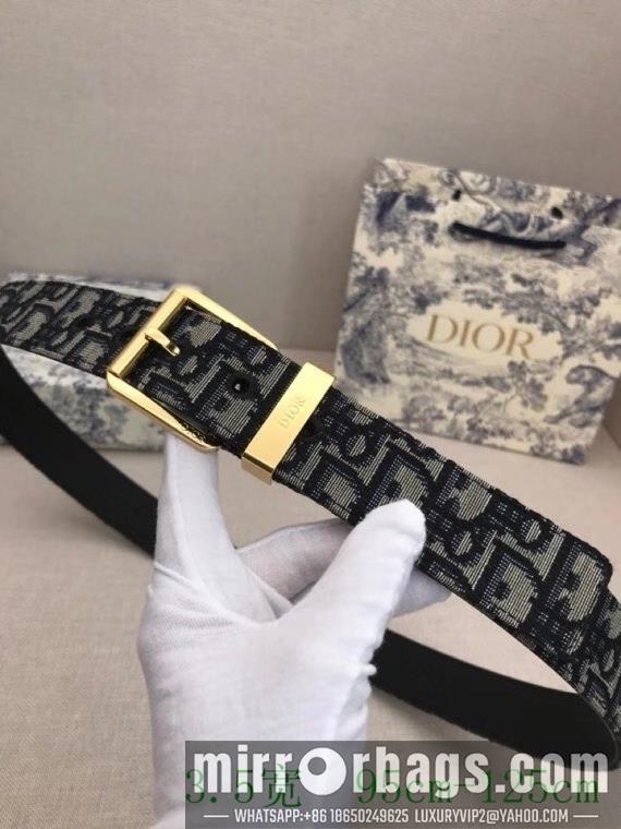 Dior Belt 34mmX95-125cm 7D14