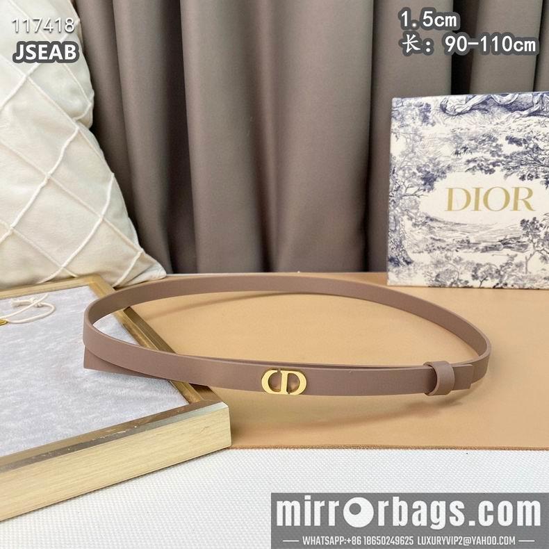 Dior belt 15mmX90-110cm 8L01