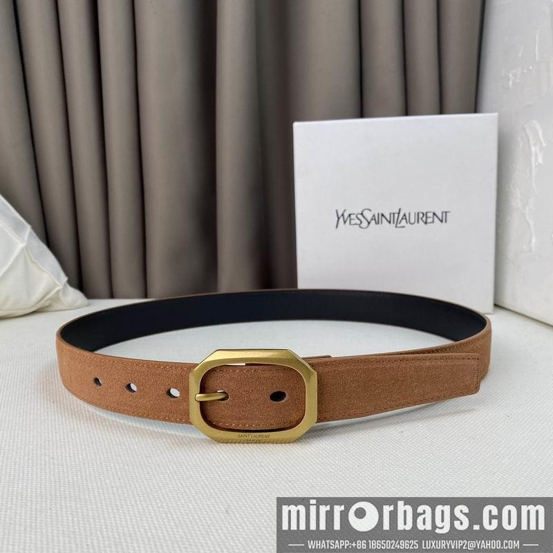 YSL belt 30mmX90-115cm 7D01