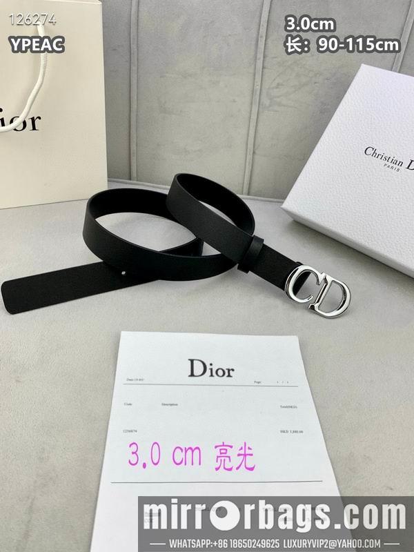 Dior belt 30mmX90-115cm 8L111004