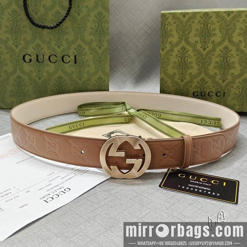 Gucci belt 38mmX90-125cm lb18