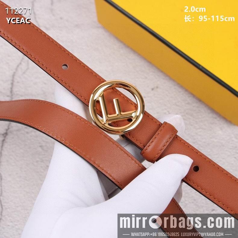 Fendi Belt 20mmX95-115CM 8L10