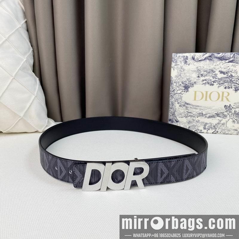 Dior belt 35mmX95-135cm 7D26