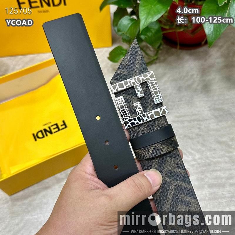 Fendi belt 40mmX100-125cm 8L24