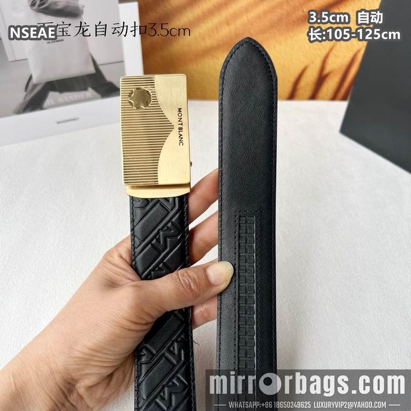Montlanc belt 35mmX100-125cm 8L71