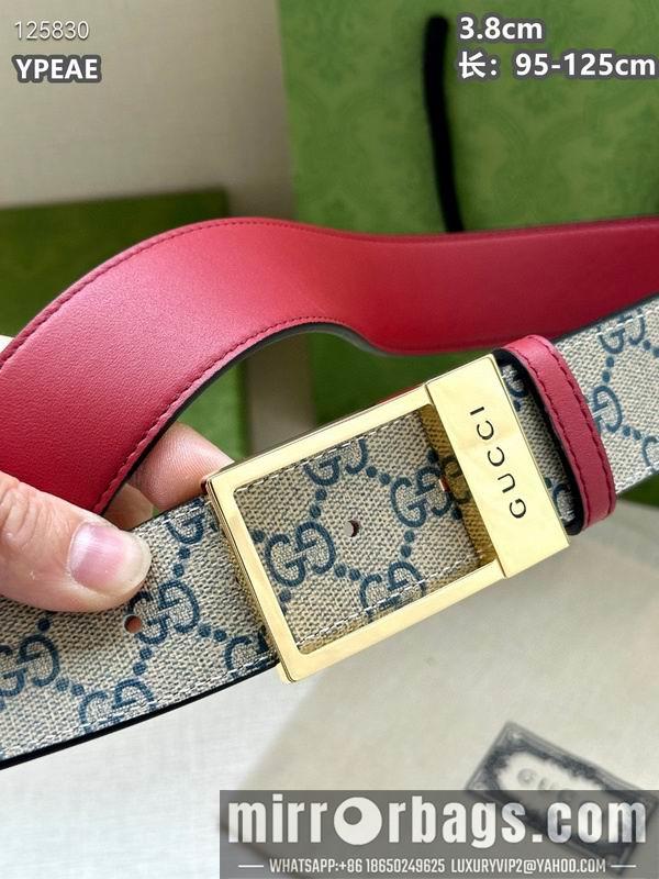 Gucci belt 38mmX95-125cm 8L01