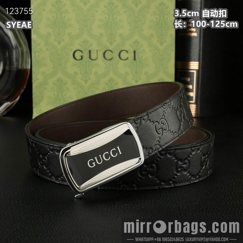 Gucci belt 35mmX100-125cm 8L55