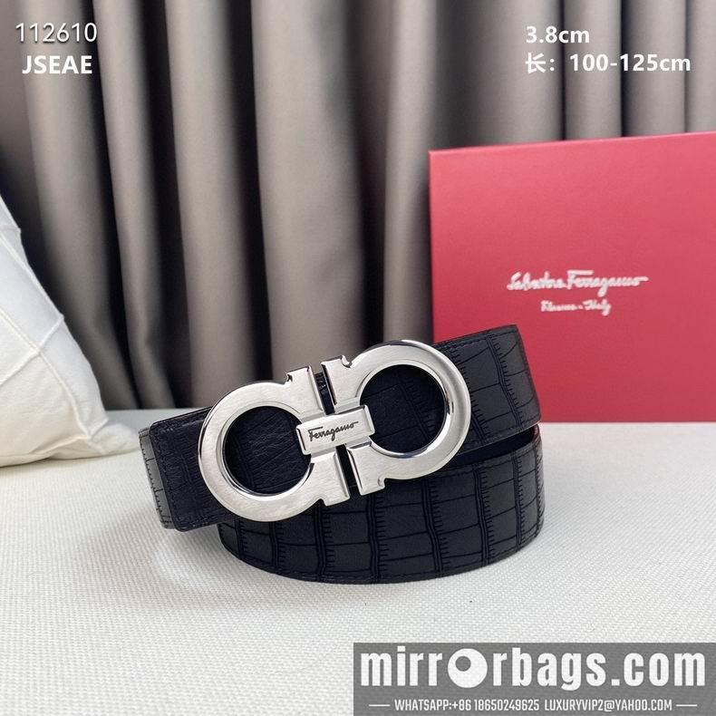 Ferragamo Belt 38mmX100-125cm 8L12