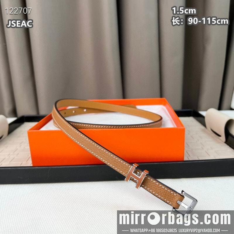 Hermes belt 15mmX90-115cm 8L04