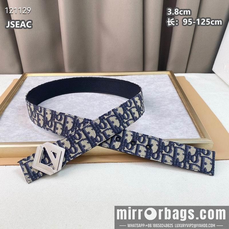 Dior belt 38mmX95-125cm 8L04