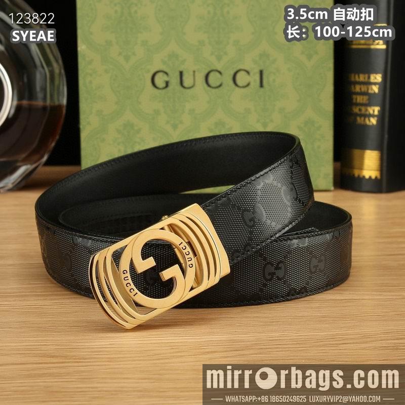 Gucci belt 35mmX100-125cm 8L46