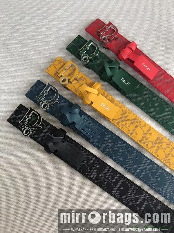 Dior Belt 34mmX95-125cm 7D01