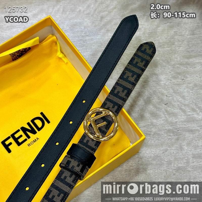 Fendi belt 20mmX90-115cm 8L18