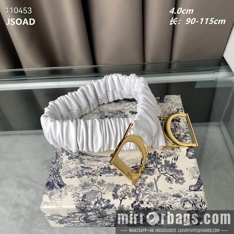 Dior Belt 40mmX90-115cm 8L02