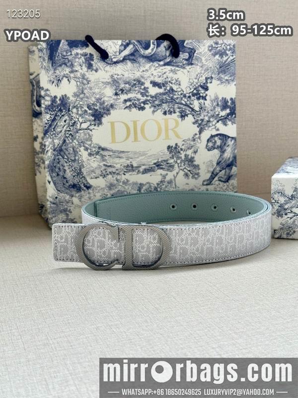 Dior belt 35mmX95-125cm 8L23