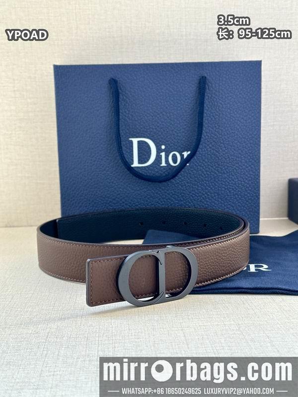 Dior belt 35mmX95-125cm 8L40