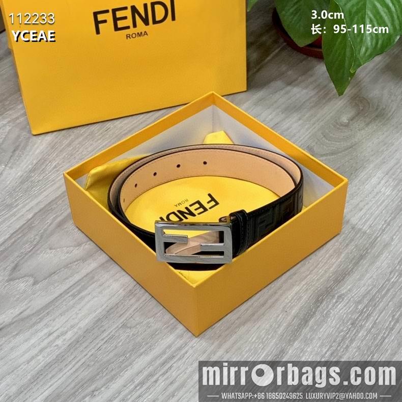 Fendi Belt 30mmX95-115cm 8L09