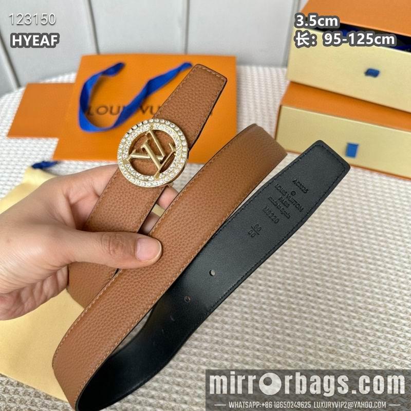 LV belt 35mmX95-125cm 8L16