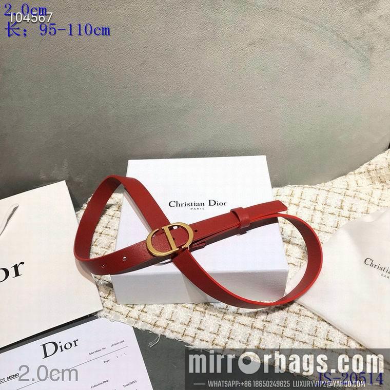 Dior Belt 20mmX95-110cm 8L11