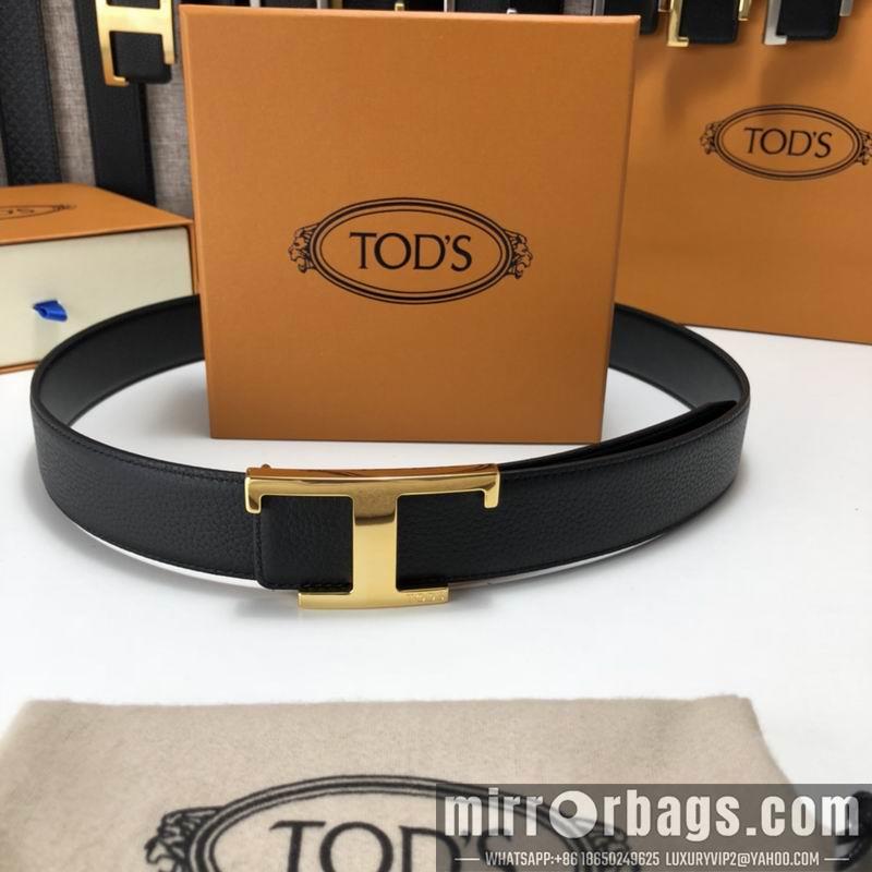 Tod's belt 34mmX95-125cm 7D03